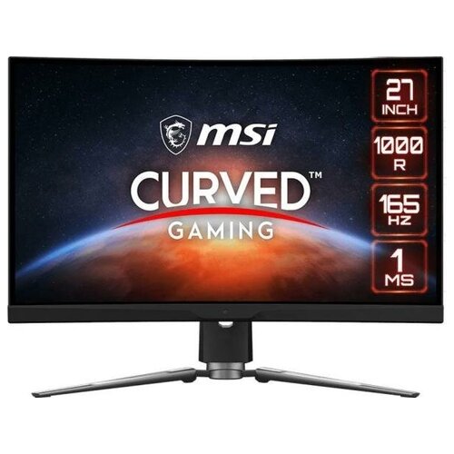 Монитор LCD 27 [16:9] 2560х1440(WQHD) VA, Curved, nonGLARE, Нет, 165 Гц, 400cd/m2, H178°/V178°, 3000:1, 100M:1, 1,07 миллиардов цветов, 1ms, 2xHDMI, D