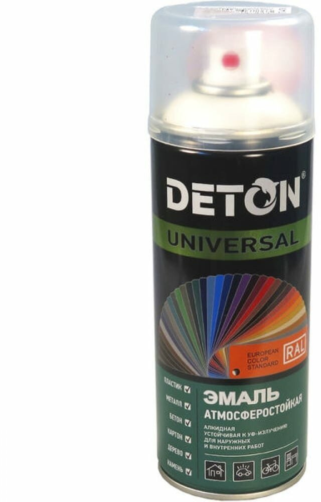 Универсальная аэрозольная эмаль Deton UNIVERSAL