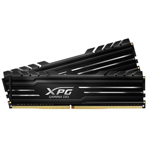 Оперативная память XPG Gammix D10 16 ГБ DDR4 3200 МГц DIMM CL16 AX4U32008G16A-DB10 оперативная память xpg gammix d10 32 гб 16 гб x 2 шт ddr4 3200 мгц dimm cl16 ax4u320016g16a db10