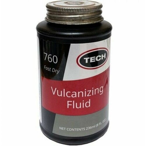 Вулканизирующая жидкость(клей) 235мл, с кисточкой TECH 760