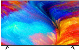 Телевизор 43" TCL 43P637 черный {UltraHD 4K, HDR, Android TV}