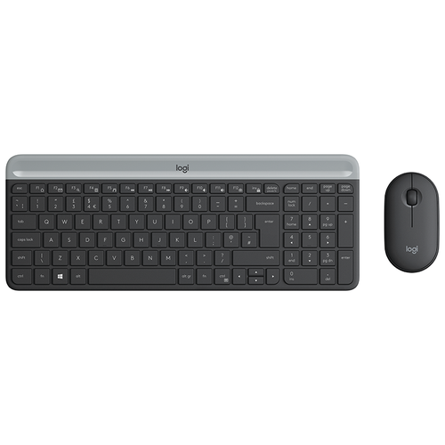 Logitech 920-009206 Клавиатура + мышь MK470 Wireless Combo графит 920-009206