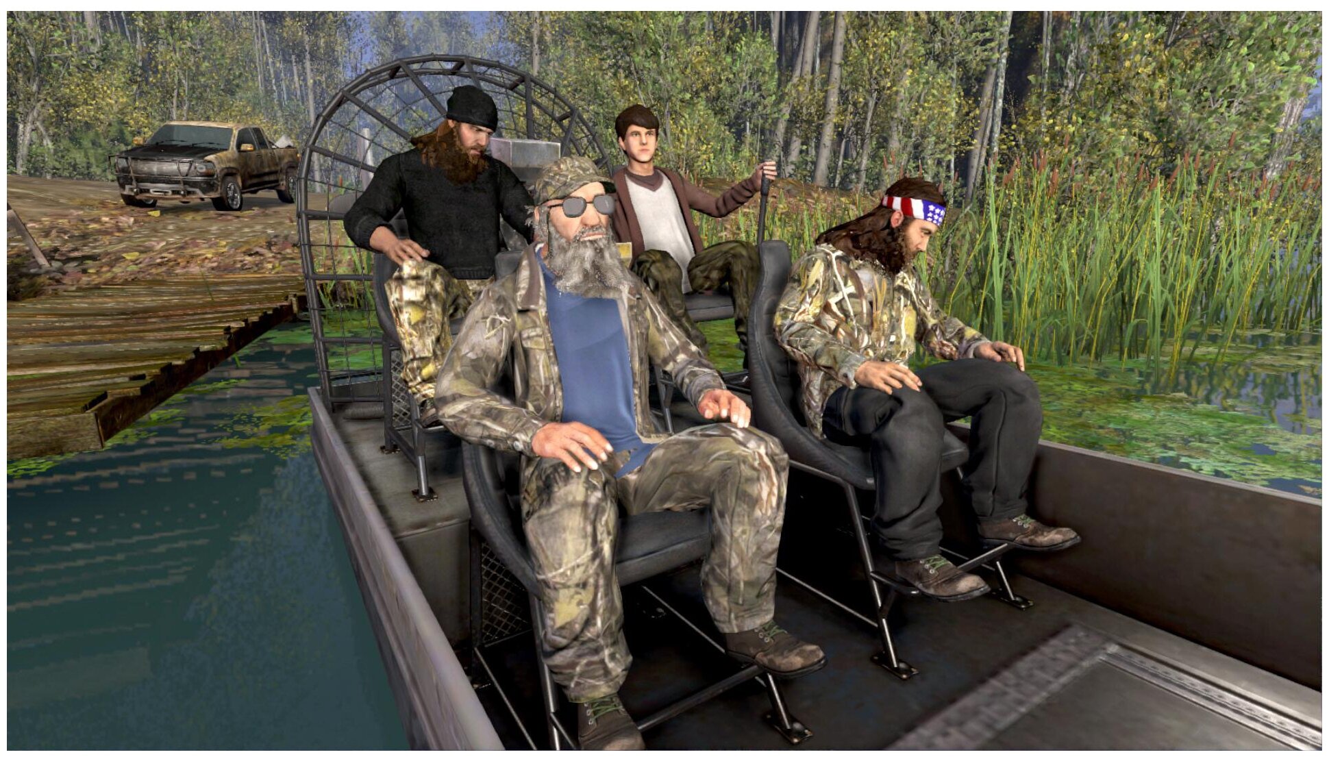 Игра для PlayStation 4 Duck Dynasty, английский язык.