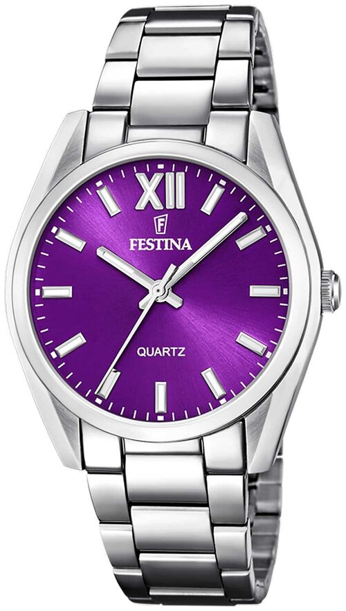 Наручные часы FESTINA Boyfriend, фиолетовый, серебряный