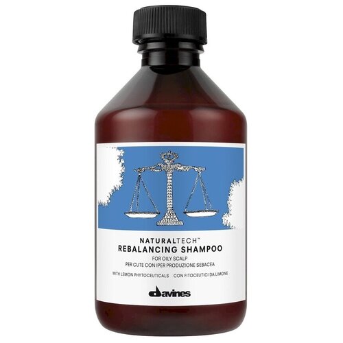 Davines New Natural Tech Rebalancing Shampoo - Балансирующий шампунь 100 мл