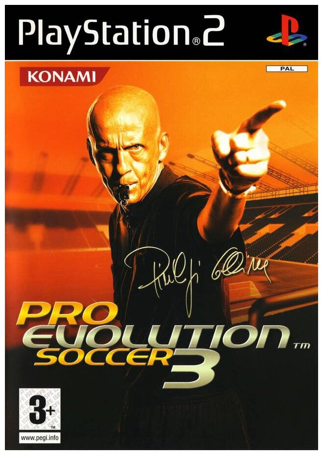 Игра Pro Evolution Soccer 3 для PlayStation 2