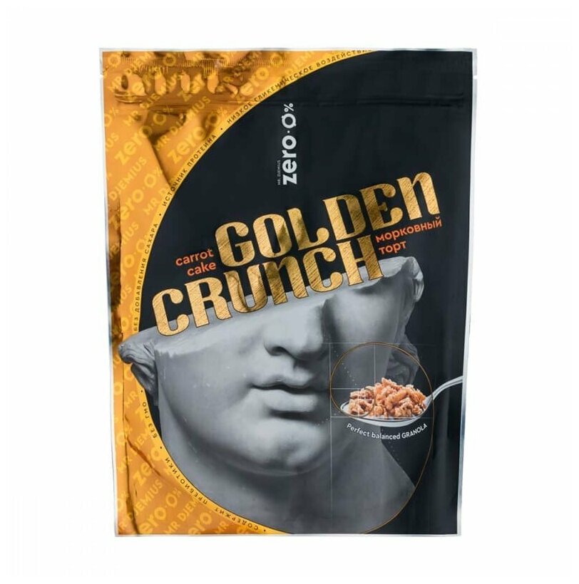 Гранола Golden Crunch без сахара со вкусом яблочный пирог - фотография № 6