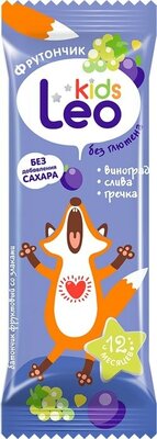 Батончик фруктовый Леовит Фрутончик Изюм-Слива-Гречка 20г