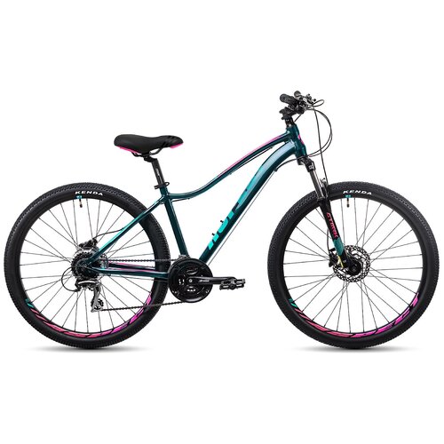 Горный (MTB) велосипед Aspect Alma Hd (2023) зеленый/розовый 16" (требует финальной сборки)