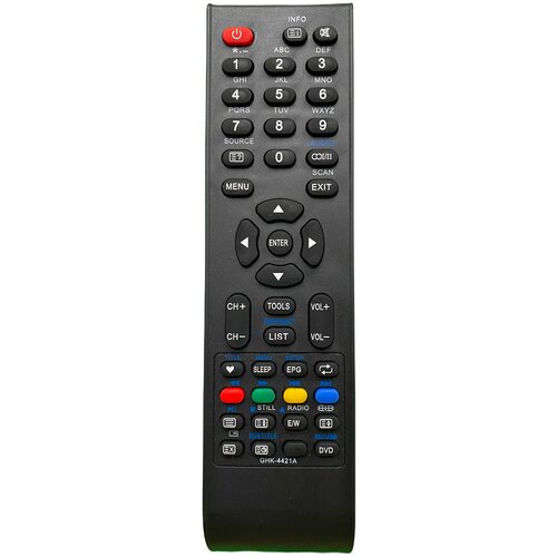 Пульт GHK-4421A (JKT-62C (H20C3200C)) для телевизора AKAI пульт jkt 62c h20c3200c lcd tv для телевизоров dexp