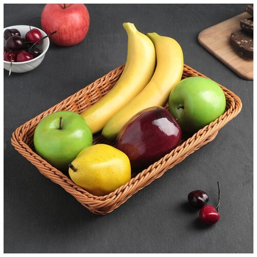 фото Корзина для продуктов, 30х19,5х6 см 3803908 доляна