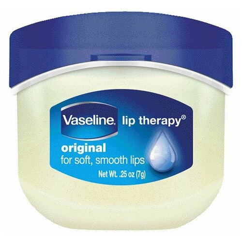 Vaseline, Бальзам для губ Lip Therapy, «Оригинальный», 7 г vaseline бальзам для губ vaseline lip therapy с маслом розы в стике 4 8 г