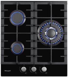 Газовая варочная панель Weissgauff HGG 451 BFH, черный