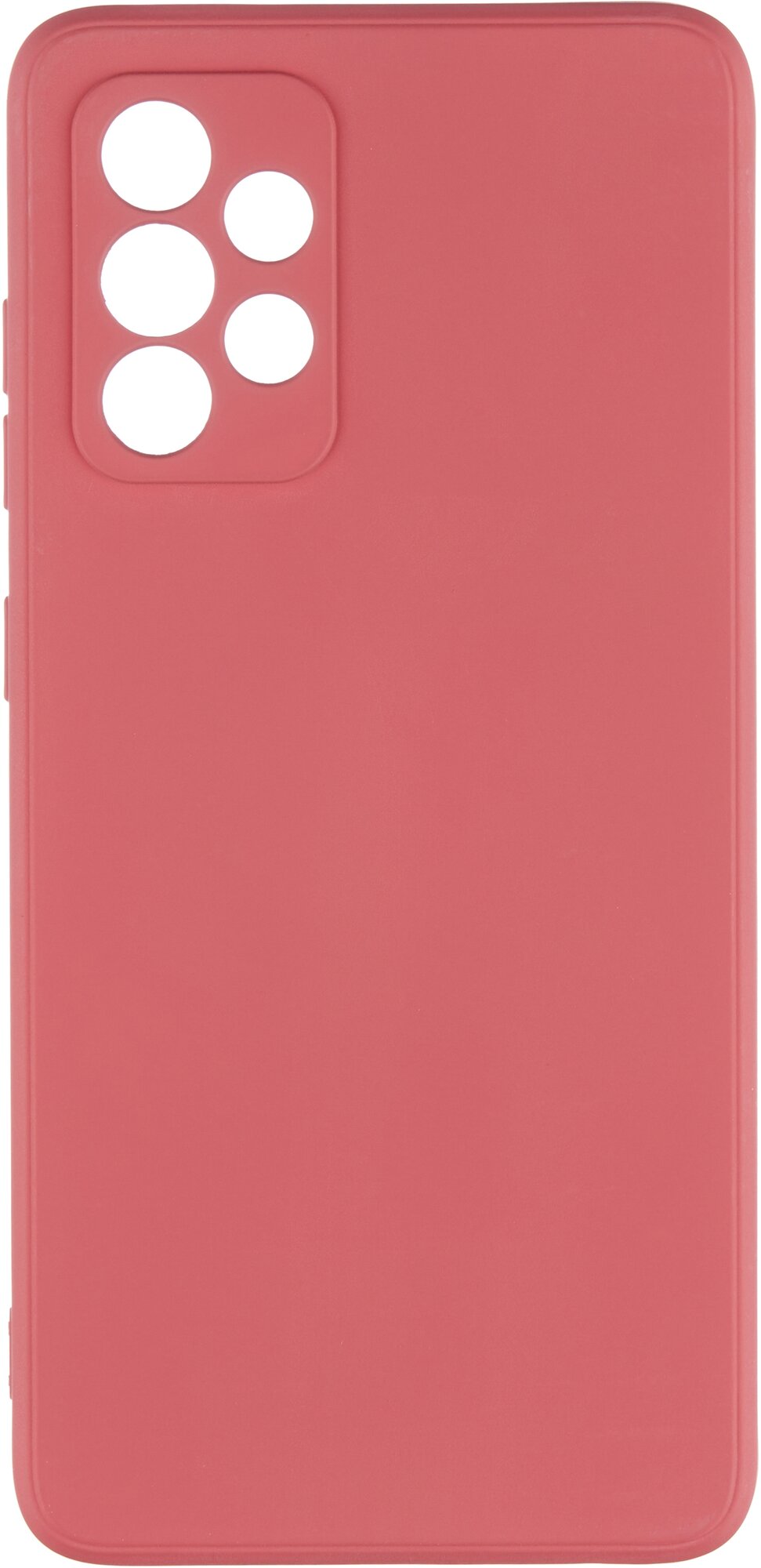 Чехол накладка G-Case Silicone для Samsung Galaxy A52 (Самсунг Гэлакси Галакси А52) SM-A525F, красная