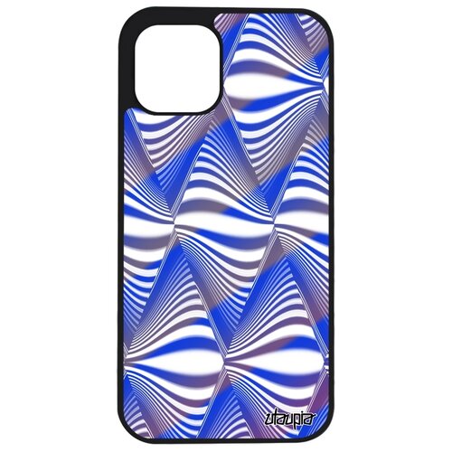 фото Чехол для мобильного apple iphone 12 pro max, "иллюзия волны" кружение графика utaupia