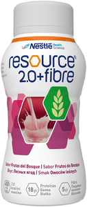Resource (Nestle) 2.0 Fibre, готовое к употреблению, 200 мл, лесные ягоды