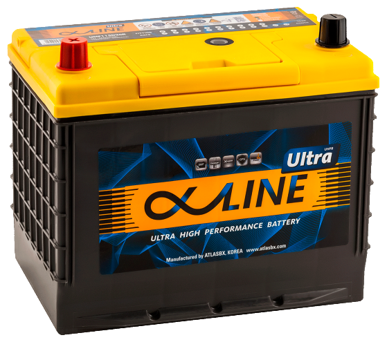 Автомобильный аккумулятор AlphaLine Ultra 88 Ач (UMF115D26R) 261х175х220