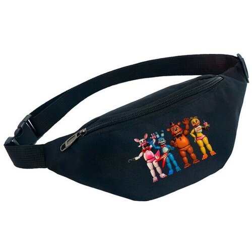 фото Сумка поясная noname, черный