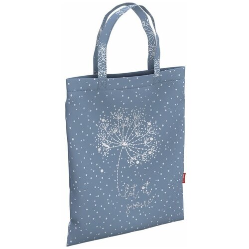 Сумка шоппер ErichKrause, голубой сумки для мамы erichkrause сумка шоппер blue stardust 10l 40x32 см