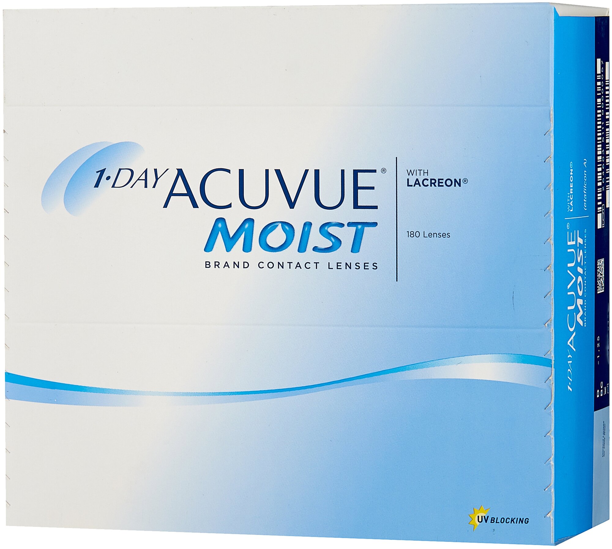   Acuvue 1-Day Moist 180pk (BC 8,5; D -1.25)