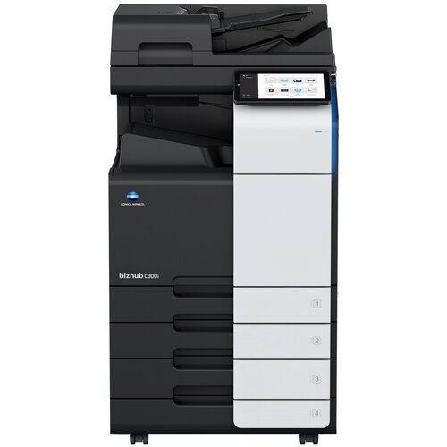 МФУ лазерное Konica Minolta bizhub C300i, цветн., A3, черный/белый мфу лазерное konica minolta bizhub c257i цветн a3 черный белый