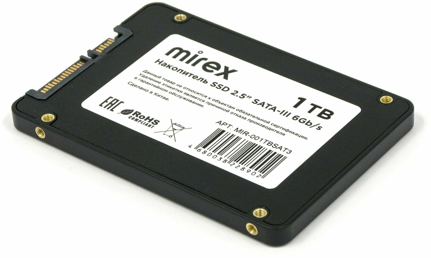 Накопитель SSD Mirex 1Tb 13640-001TBSAT3 - фото №6