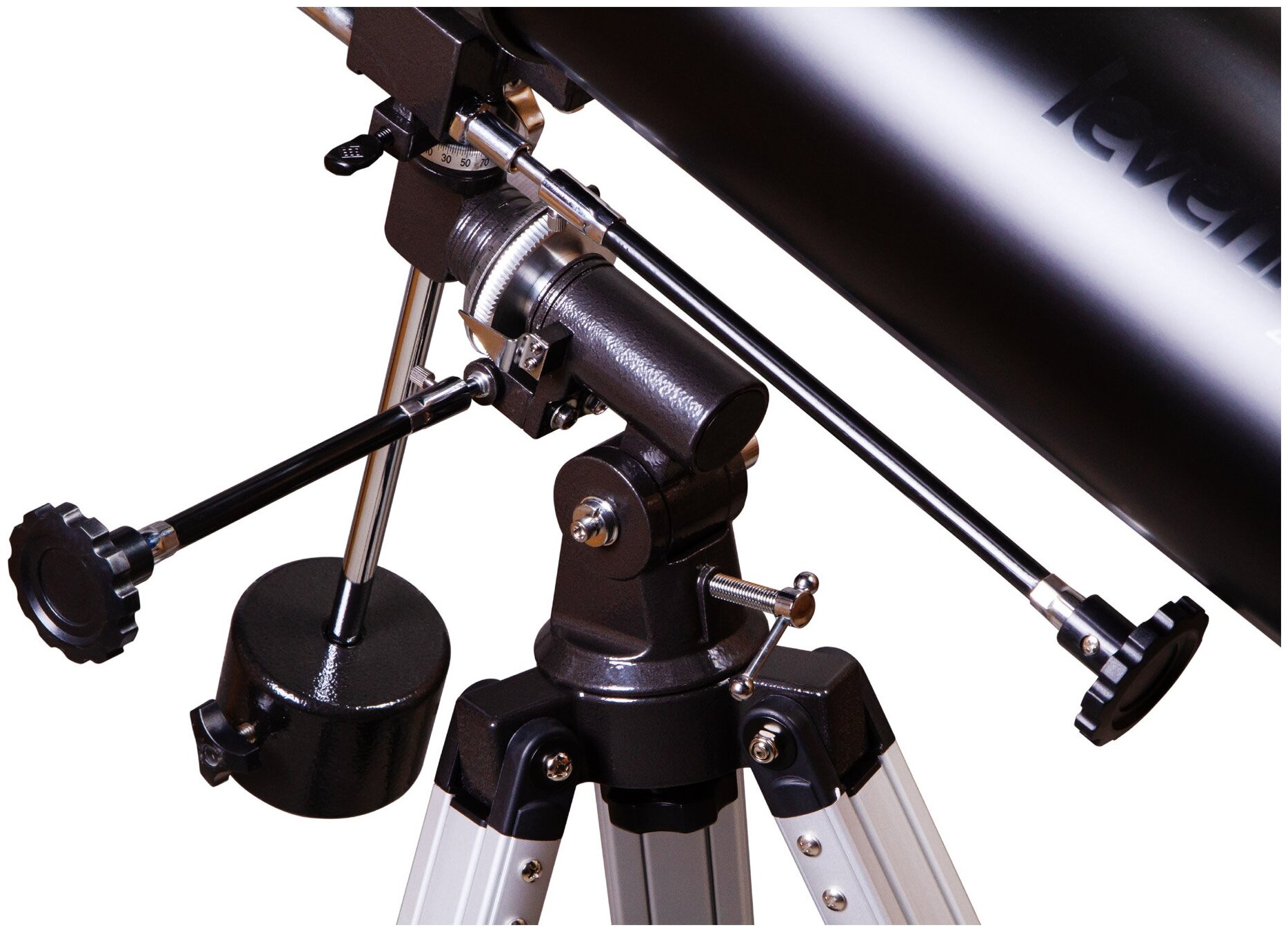 Телескоп Levenhuk Skyline Plus 80S рефлектор d76 fl700мм 152x черный - фото №5