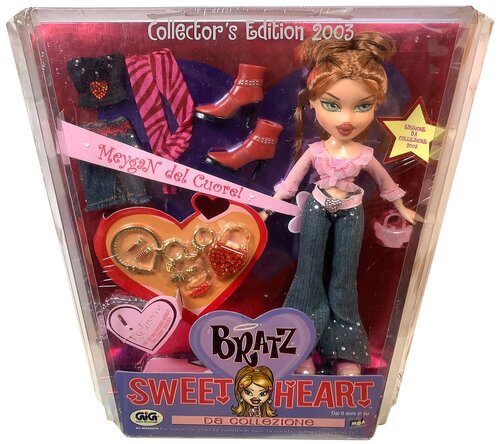Кукла Братц Мейган сладкое сердце первый коллекционный выпуск 2003, Bratz Sweet Heart Meygan 1st Collectors edition