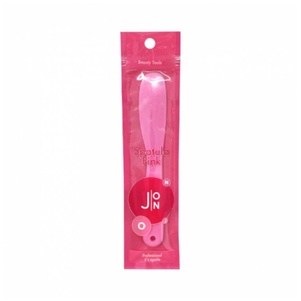 J: on Спатула (лопатка) для нанесения масок розовая - Spatula pink, 1шт