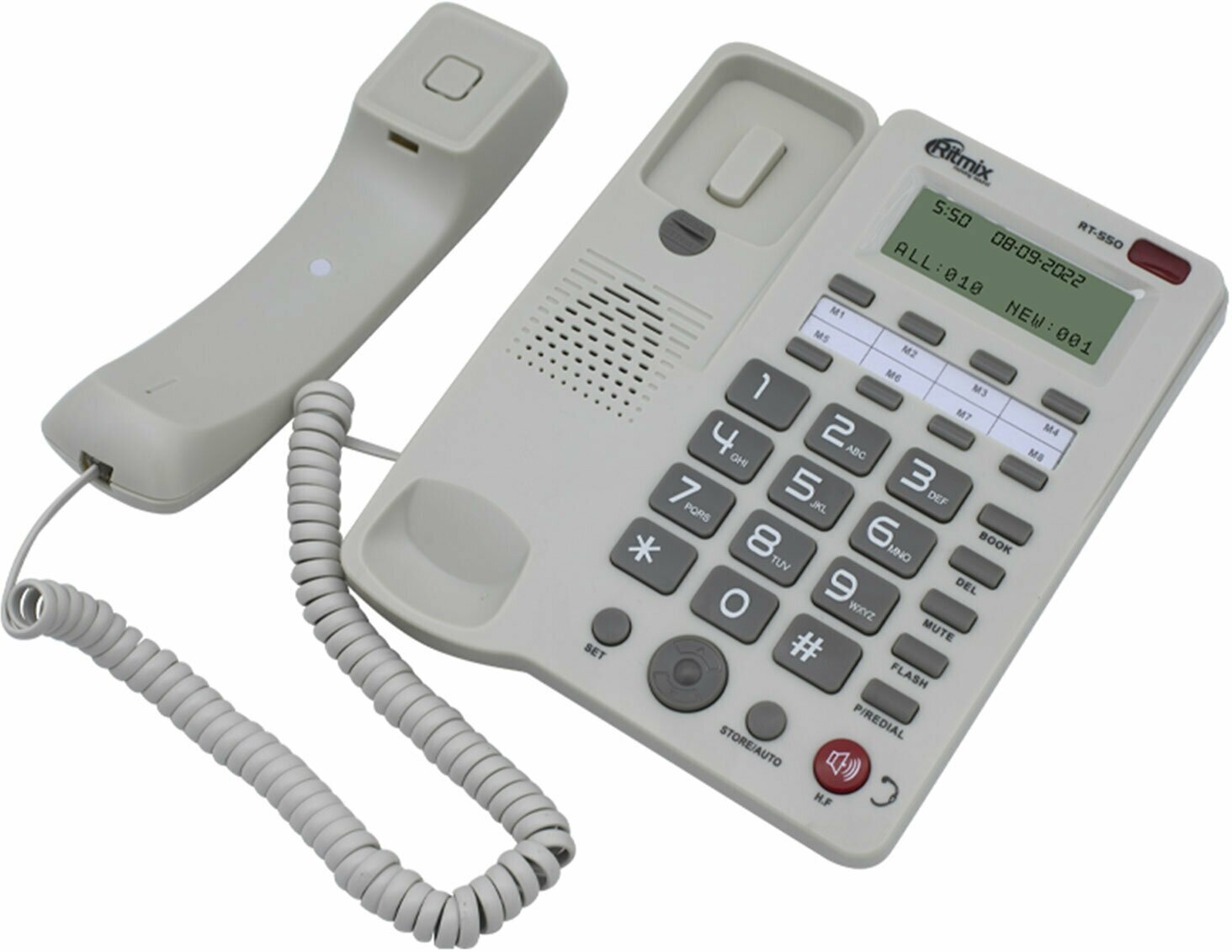 Телефон Ritmix RT-550 белый
