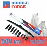 Щетка стеклоочистителя гибридная Double Force 500 мм (20") артикул DFHY20