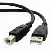 Кабель для подключения принтера USB A - USB В, длина 1,5 метра