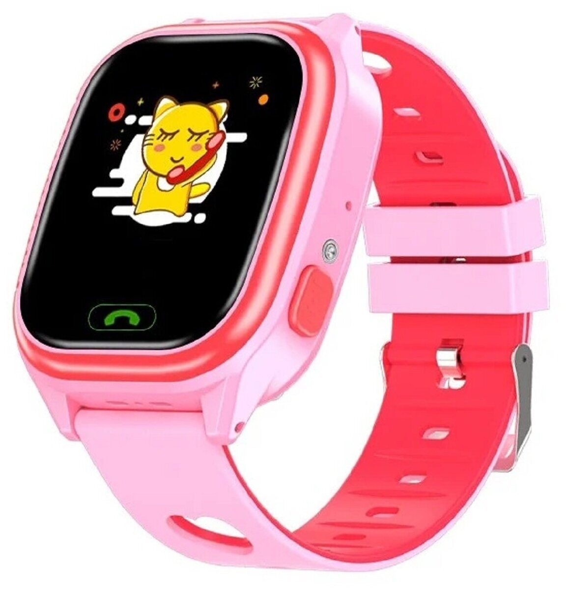 Детские умные смарт-часы Smart Baby Watch Y85 2G, с поддержкой Wi-Fi и GPS, SIM card (Розовый)