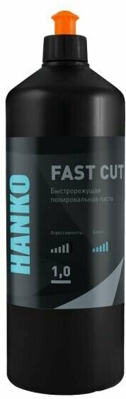 Быстрорежущая полировальная паста HANKO FAST CUT- 1 л