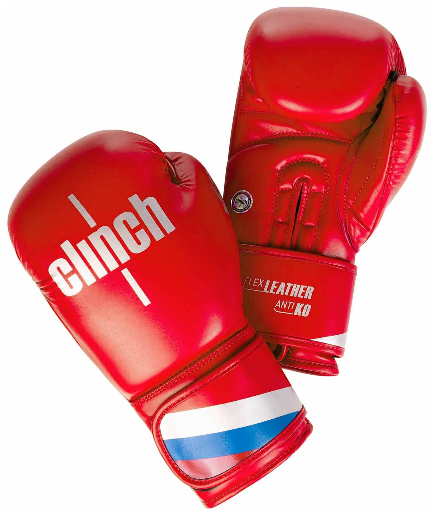 Перчатки боксерские Clinch Olimp Plus красные, 16 унций