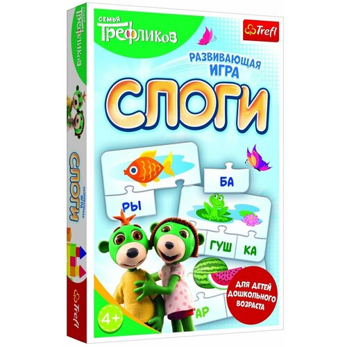 Игра настольная Trefl Слоги 02173