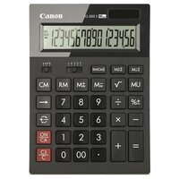 Калькулятор бухгалтерский Canon AS-888, черный, 3 шт.
