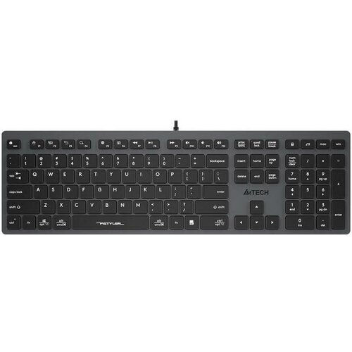 Клавиатура A4TECH Fstyler FX50 Black USB клавиатура проводная a4tech fx50 серый