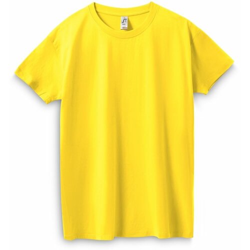Футболка Sol's, размер L, желтый футболка jnby однотонная желтая размер l