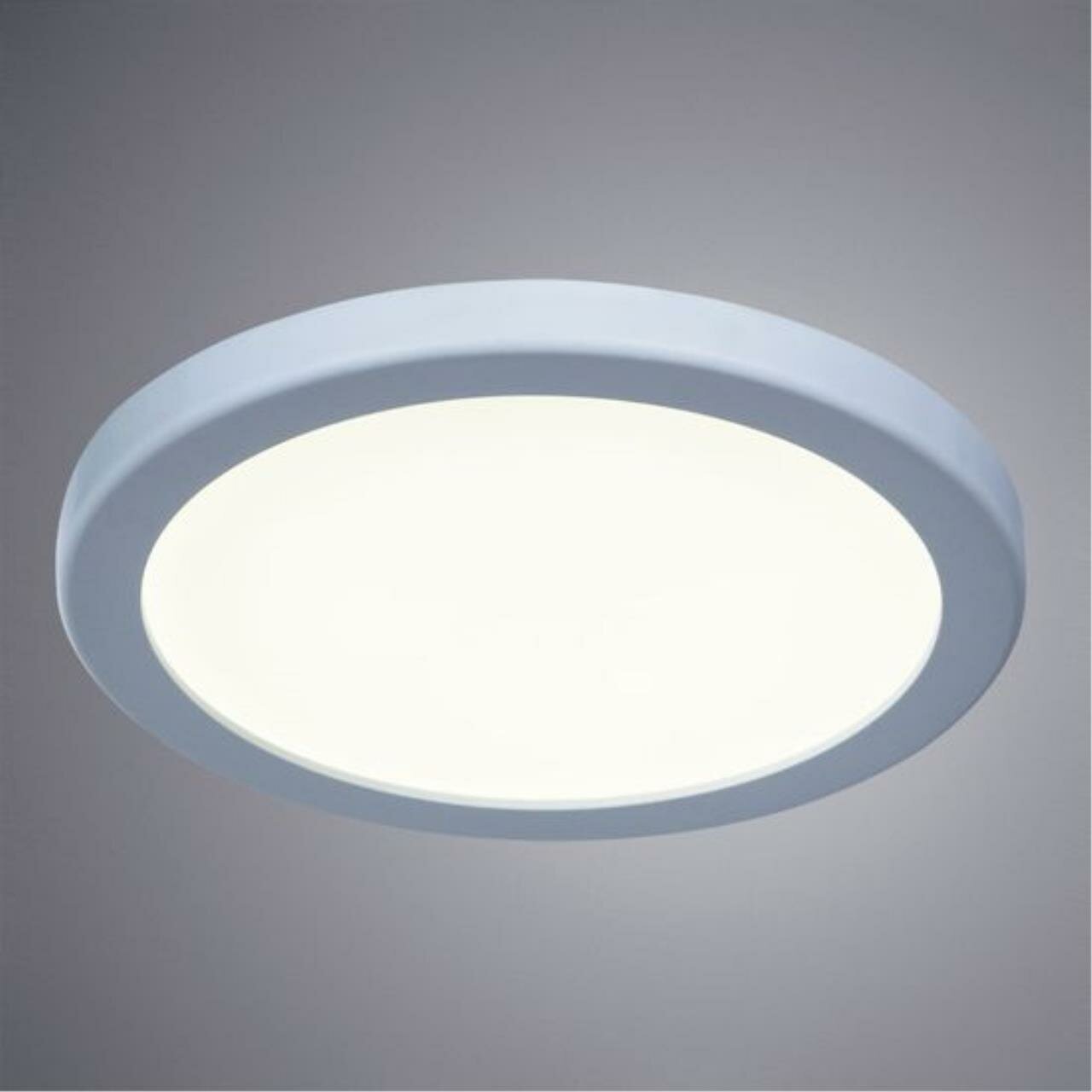 Светильник Arte Lamp Mesura A7978PL-1WH, LED, 9 Вт, 3000, цвет арматуры: белый, цвет плафона: белый - фотография № 2