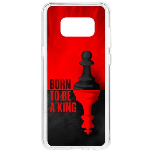 фото Чехол на samsung galaxy s8 plus kruche print born to be a king кruче
