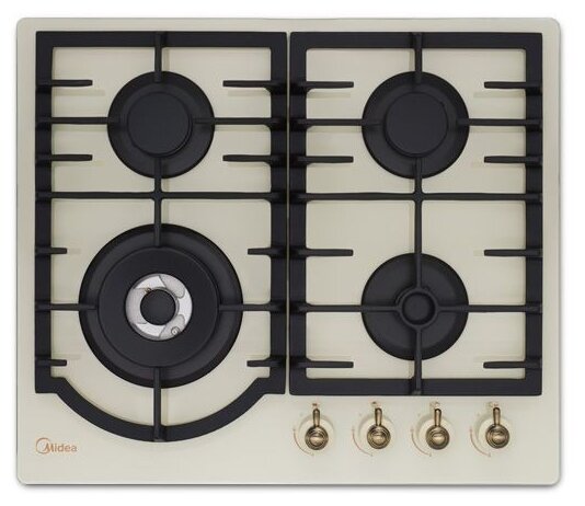 Встраиваемая панель газовая MIDEA MG696TRGI-B