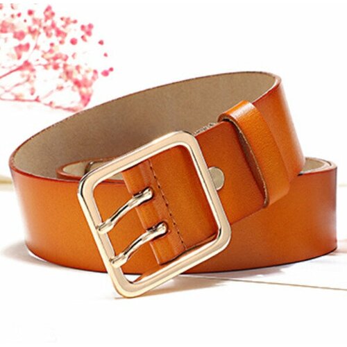 фото Ремень sefaro, размер one size, горчичный