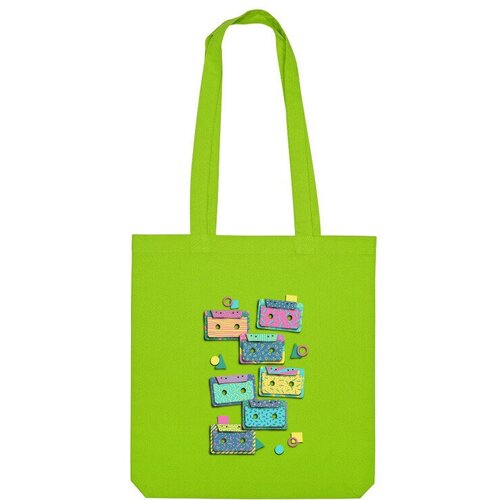 фото Сумка шоппер us basic, зеленый
