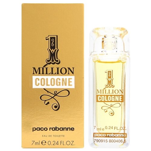 Paco Rabanne туалетная вода 1 Million Cologne, 7 мл 1 million cologne туалетная вода 7мл