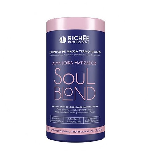 Ботокс RICHEE SOUL BLOND REPOSITOR DE MASSA MATIZADOR 1000 гр.