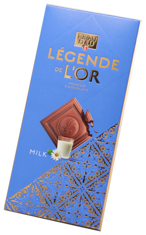 Шоколад «Legende de lꞌor Milk»