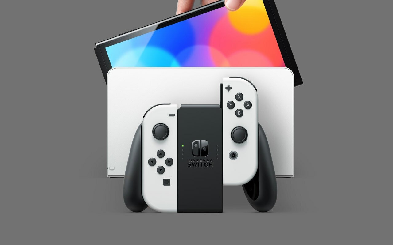 Игровая приставка Nintendo Switch OLED 64 ГБ, без игр, Белый - фотография № 17