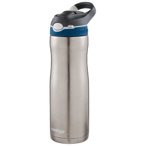 термобутылка contigo ashland couture chill 0 59 л 2127678 Аксессуар для велосипеда Contigo Ashland Chill серый нержавеющая сталь (2094941) Бутылка