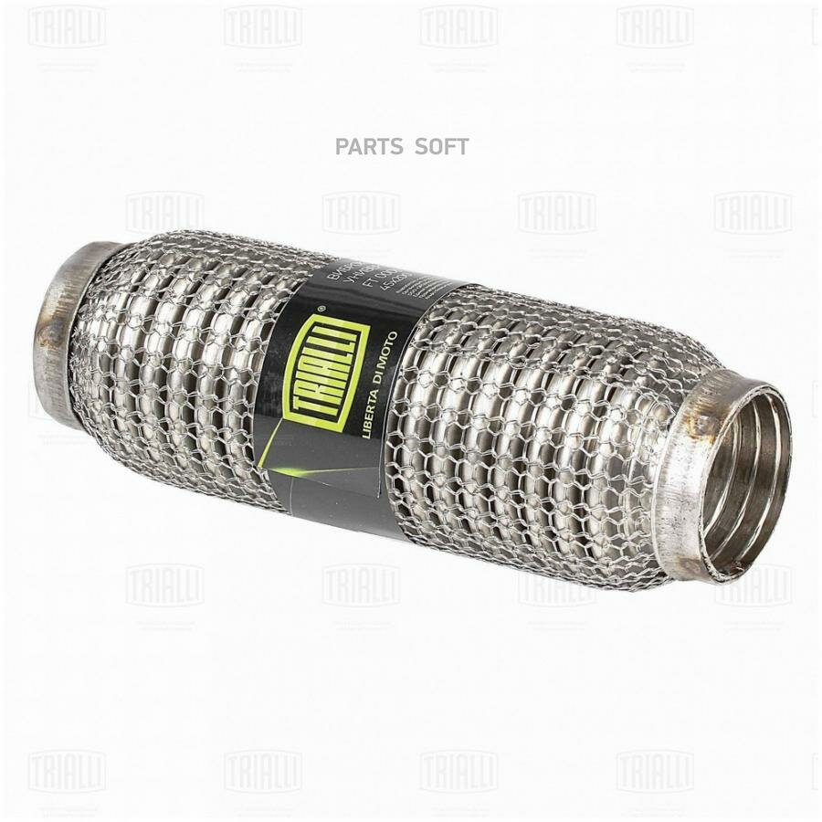 Виброкомпенсатор выхлопной трубы (Гофра) 45x200 Hydra/Wire Mesh (нерж. сталь) TRIALLI - фото №1